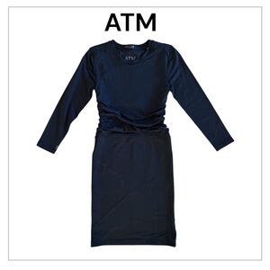 ATM Anthony Thomas Melillo Women's Black Dress